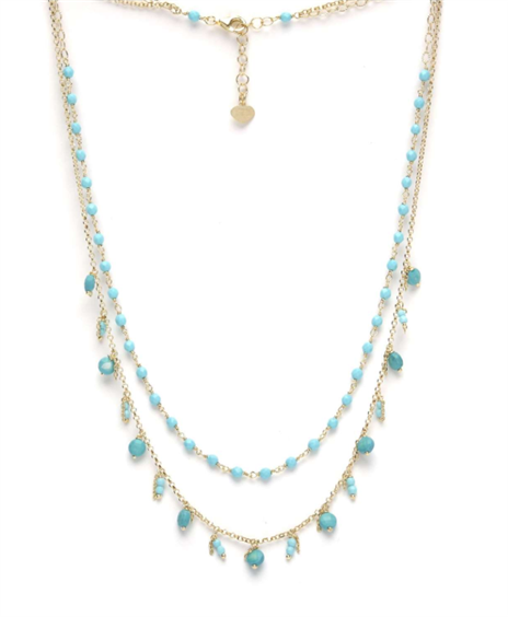 Collana Io & Te  Donna in Argento Turchese CLPATUDO - CLPATUDO